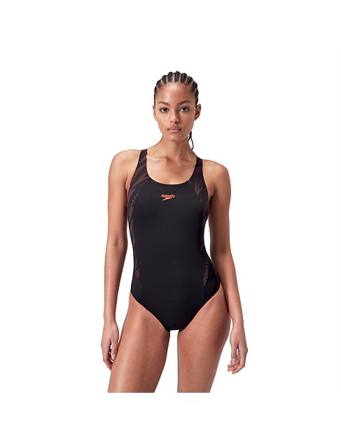 WOMENS HYPERBOOM SPLICE MUSCLEBACK SWIMSUIT