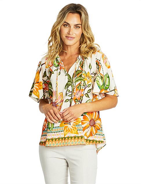 Ipanema Bell Sleeve Blouse