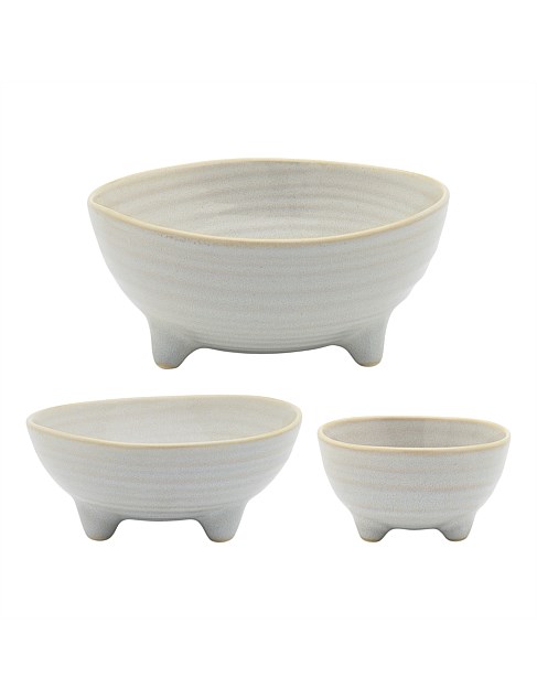 OTTAWA S3 NESTING BOWLS ECRU