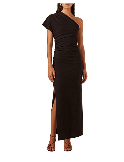 Beau Asymmetrical Midi Dress