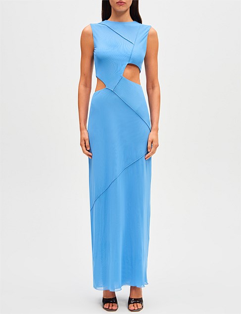 SALLI MESH MAXI DRESS