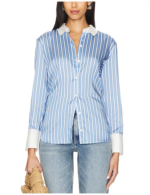 Saige Striped Long Sleeve Shirt