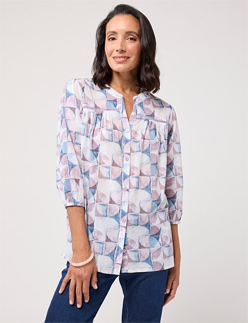 EMINA 3/4 SLEEVE SHIRT