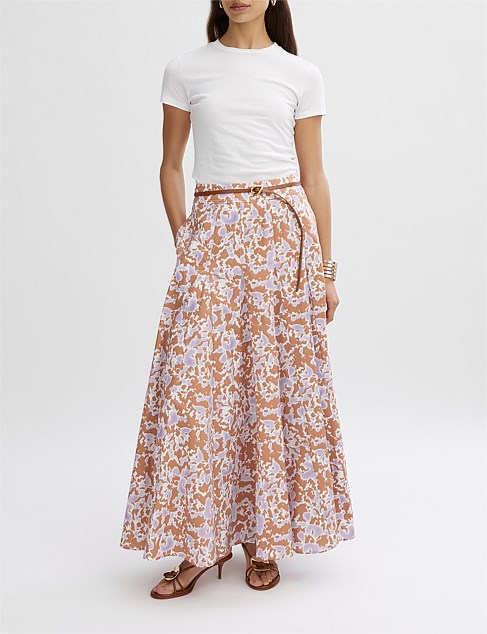 IRINA PRINT SKIRT