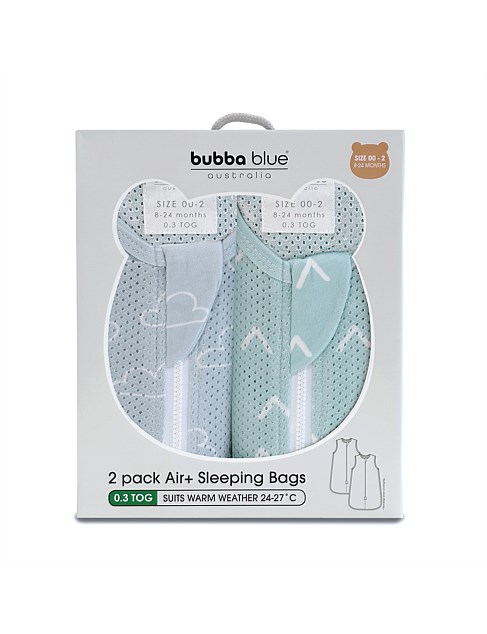 BUBBA NORDIC 2PK AIR+ SLEEPING BAGS