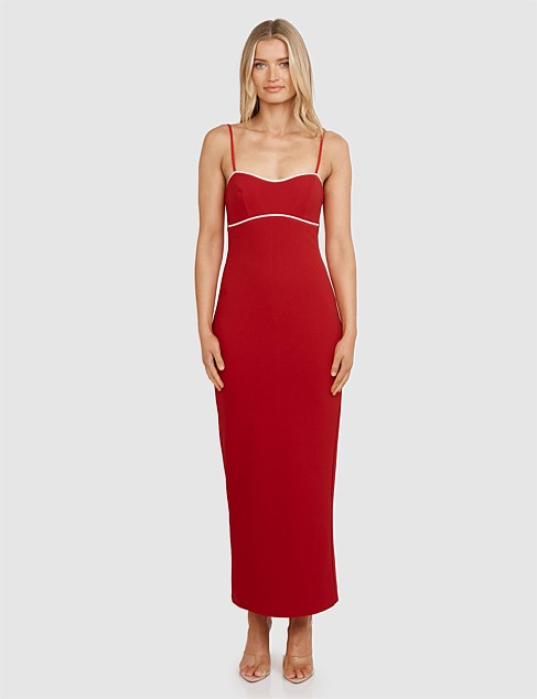 ELVIE COLUMN MAXI DRESS