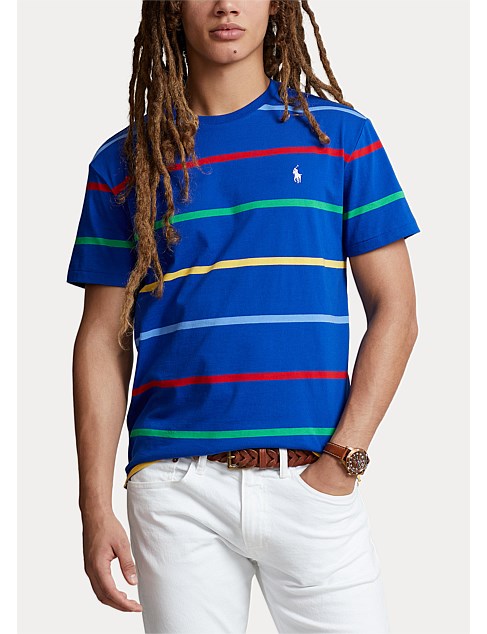 Classic Fit Striped Jersey T-Shirt