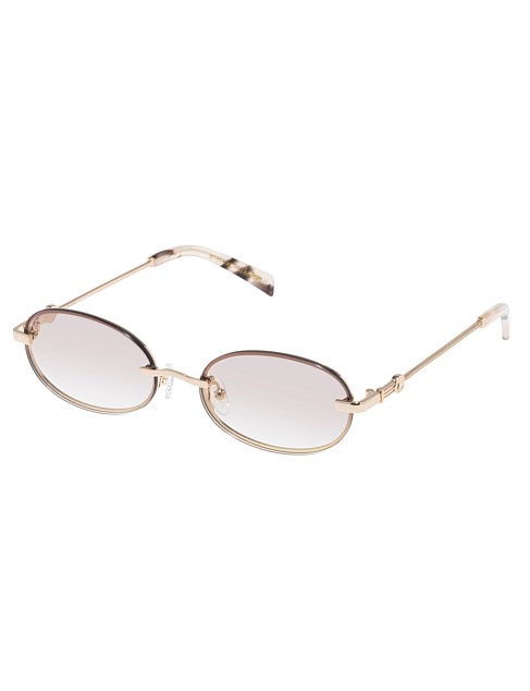 THE JEAN GOLD OVAL Sunglasses