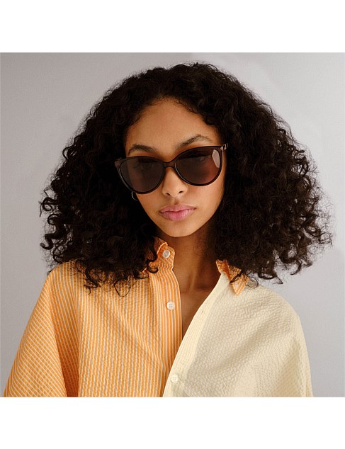 ADELONG BROWN CAT-EYE Sunglasses