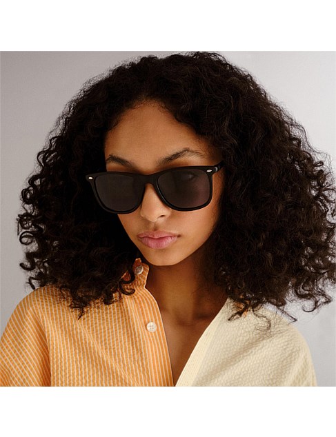 ENVIRO FINE BLACK D-FRAME Sunglasses