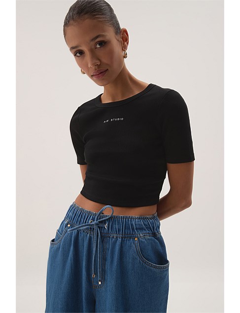 Cowrie Cropped Tee