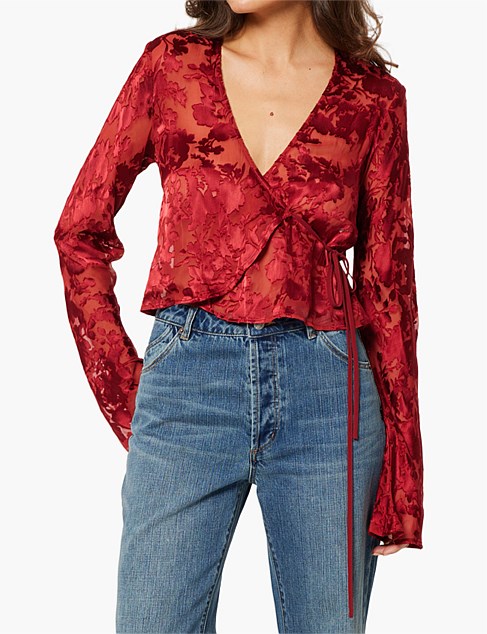 RODEO BLOUSE BURNOUT