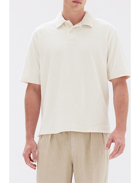 Cotton Terry Polo