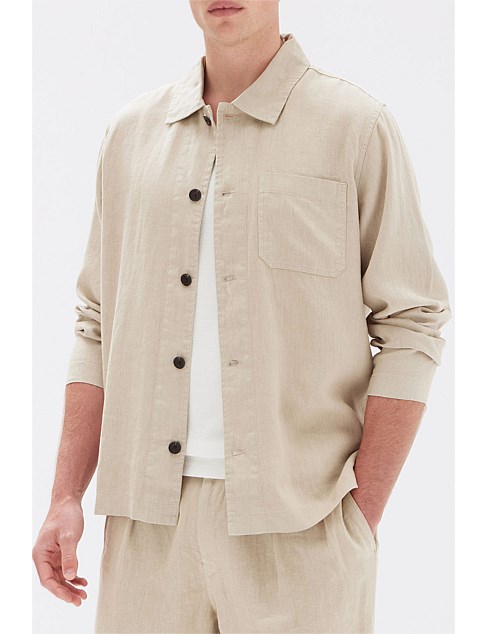 Corby Linen Overshirt