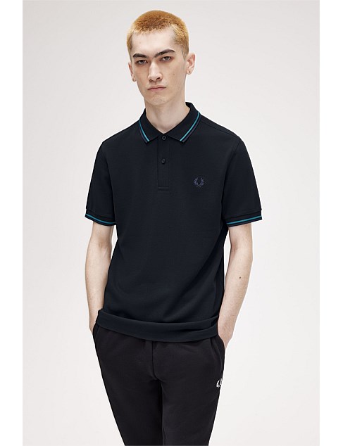 TWIN TIPPED FRED PERRY POLO