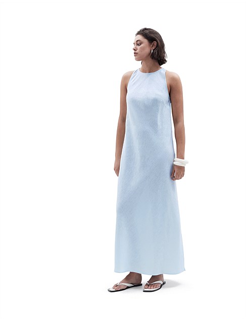 LINEN MAXI DRESS