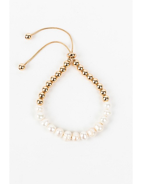 YONDER PEARL SLIDER BRACELET