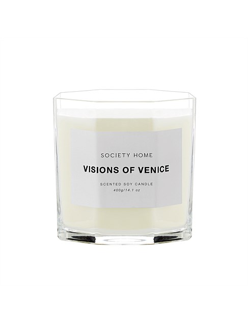 Visions Of Venice Scented Soy Candle 400G