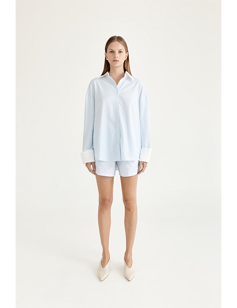 Amelie Button down collared oversized shirt