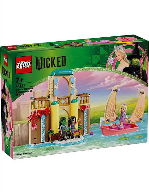 LEGO Wicked Glinda, Elphaba and Nessarose at Shiz University 75681