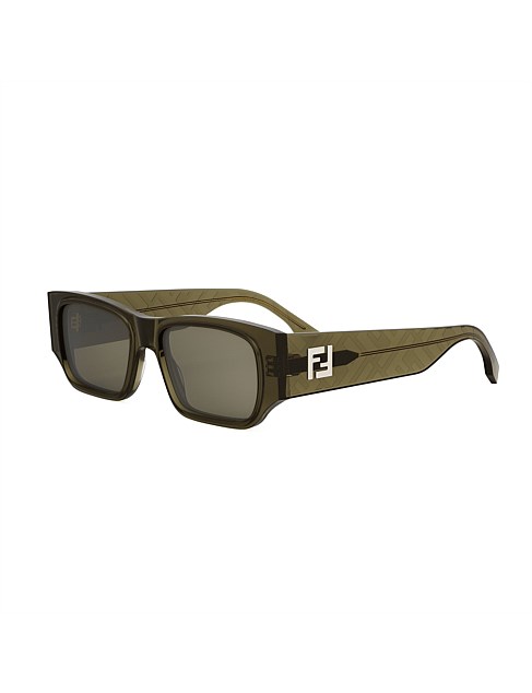 FE40144FFF SQUARED SUNGLASSES