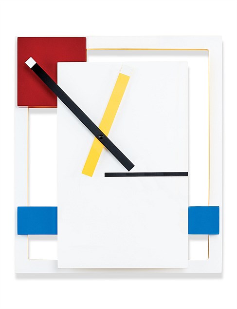 Moma De Stijl Wall Clock