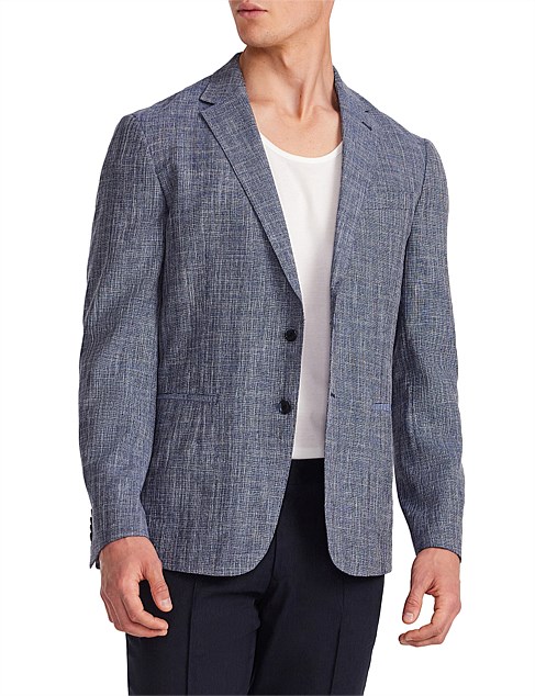 CROSSWEAVE SUIT JACKET