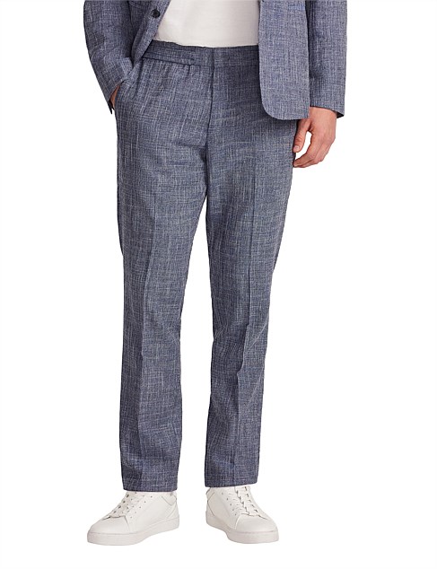 CROSSWEAVE SUIT PANTS