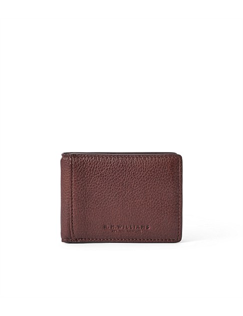 Farrier Bi Fold Wallet with Slim Money Clip