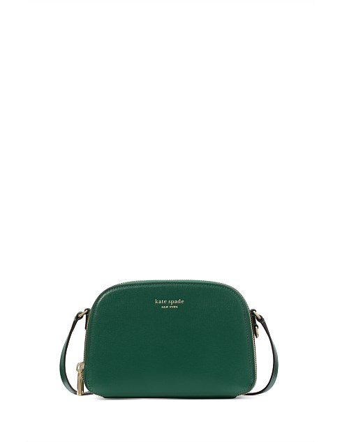 DEVIN DOUBLE ZIP DOME CROSSBODY