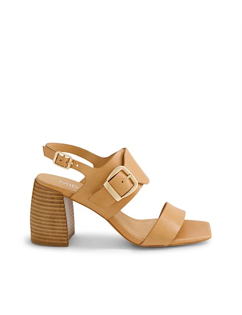 Tobiah Camel Leather Sandals