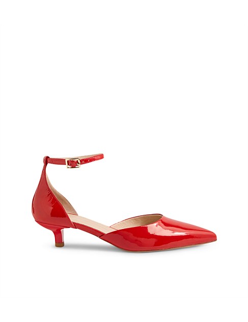 CUSHLA MO RED PATENT LEATHER