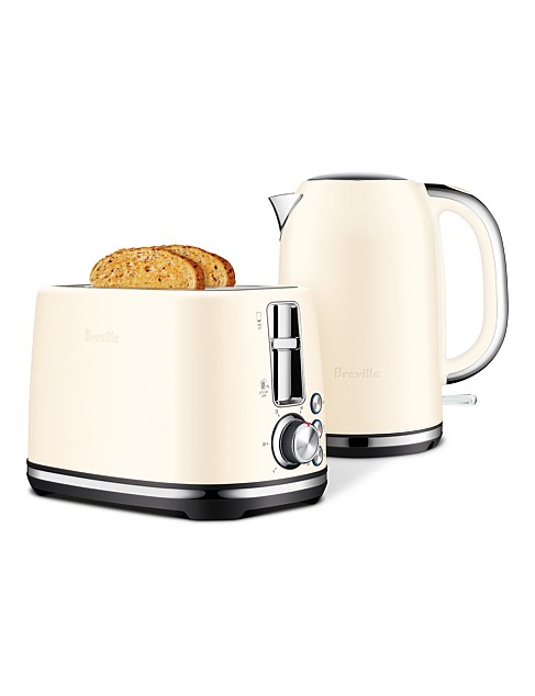 LKT822PEW the Brunch Set 2 Slice Toaster & Kettle Breakfast Pack