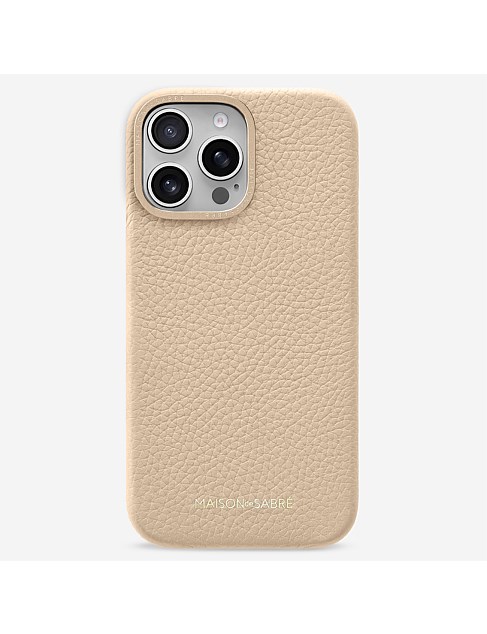 LEATHER PHONE CASE (IPHONE 16 PRO)