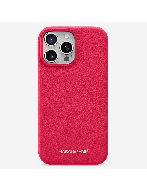 LEATHER PHONE CASE (IPHONE 16 PRO)