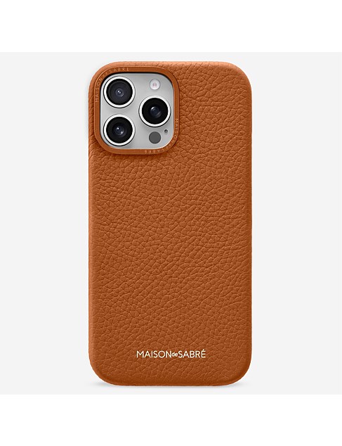 LEATHER PHONE CASE (IPHONE 16 PRO MAX)