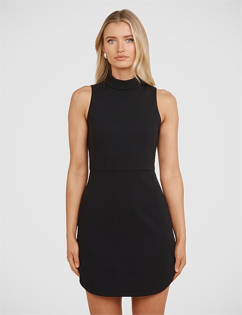 MAYFIELD HIGH NECK MINI DRESS