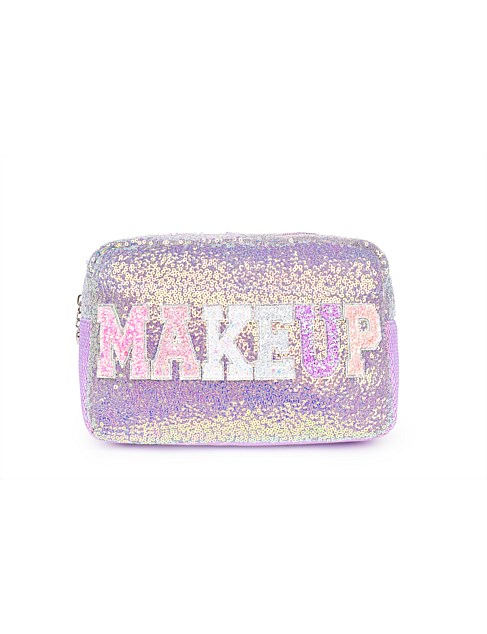 GLITTER MAKEUP SEQUIN POUCH