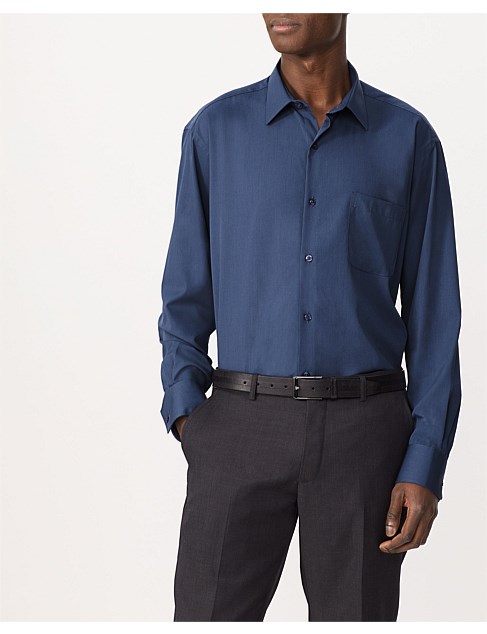 LS CLASSIC SHIRT PLAIN TWILL SHIRT