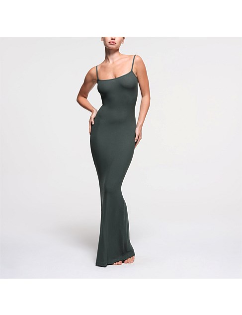 SOFT LOUNGE LONG SLIP DRESS