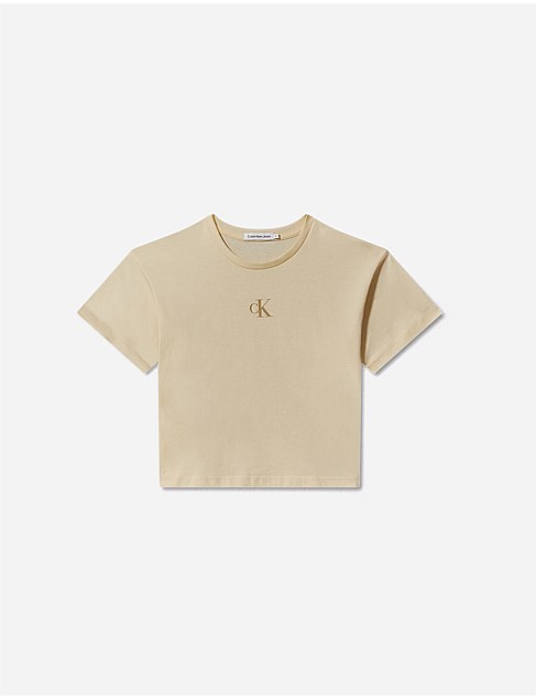 CK LOGO BOXY T-SHIRT