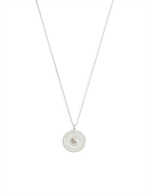 SOLACE COIN PENDANT NECKLACE