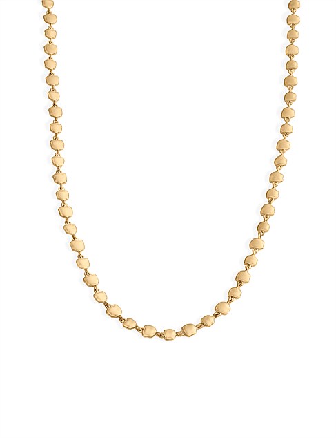 DAWN IRREGULAR DISC NECKLACE