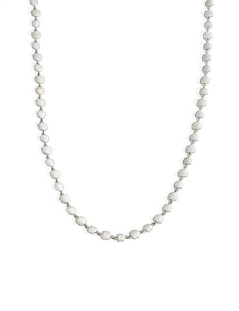 DAWN IRREGULAR DISC NECKLACE