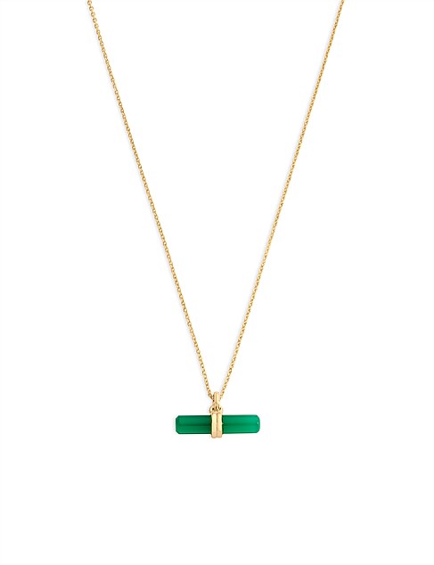 T BAR PENDANT NECKLACE