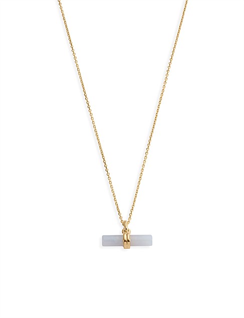 T BAR PENDANT NECKLACE