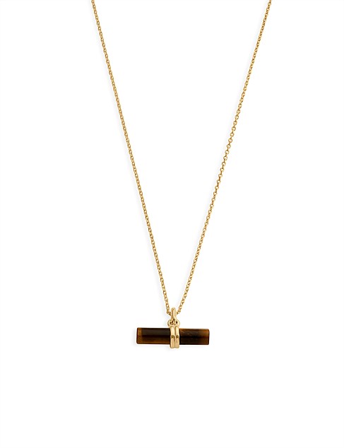 T BAR PENDANT NECKLACE