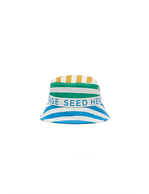 MINI STRIPE COLOURBLOCK SUN HAT