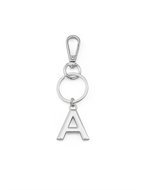 SILVER INITIALS KEYRING