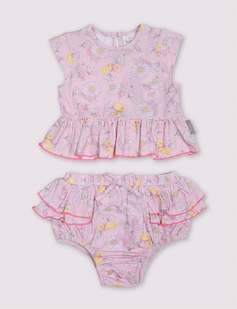 WINNIE THE POOH TOP & BLOOMER SET